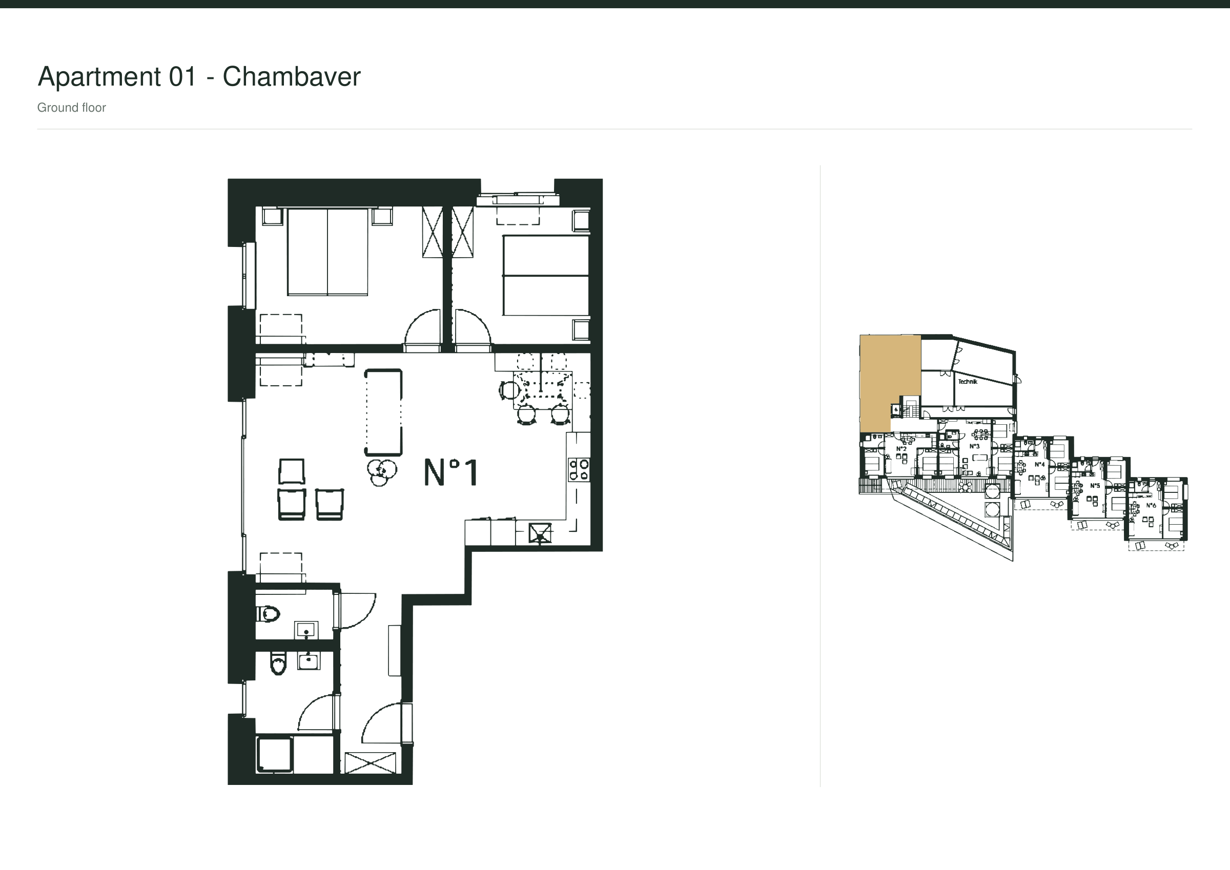 01 Chambaver · Apartment floor plan