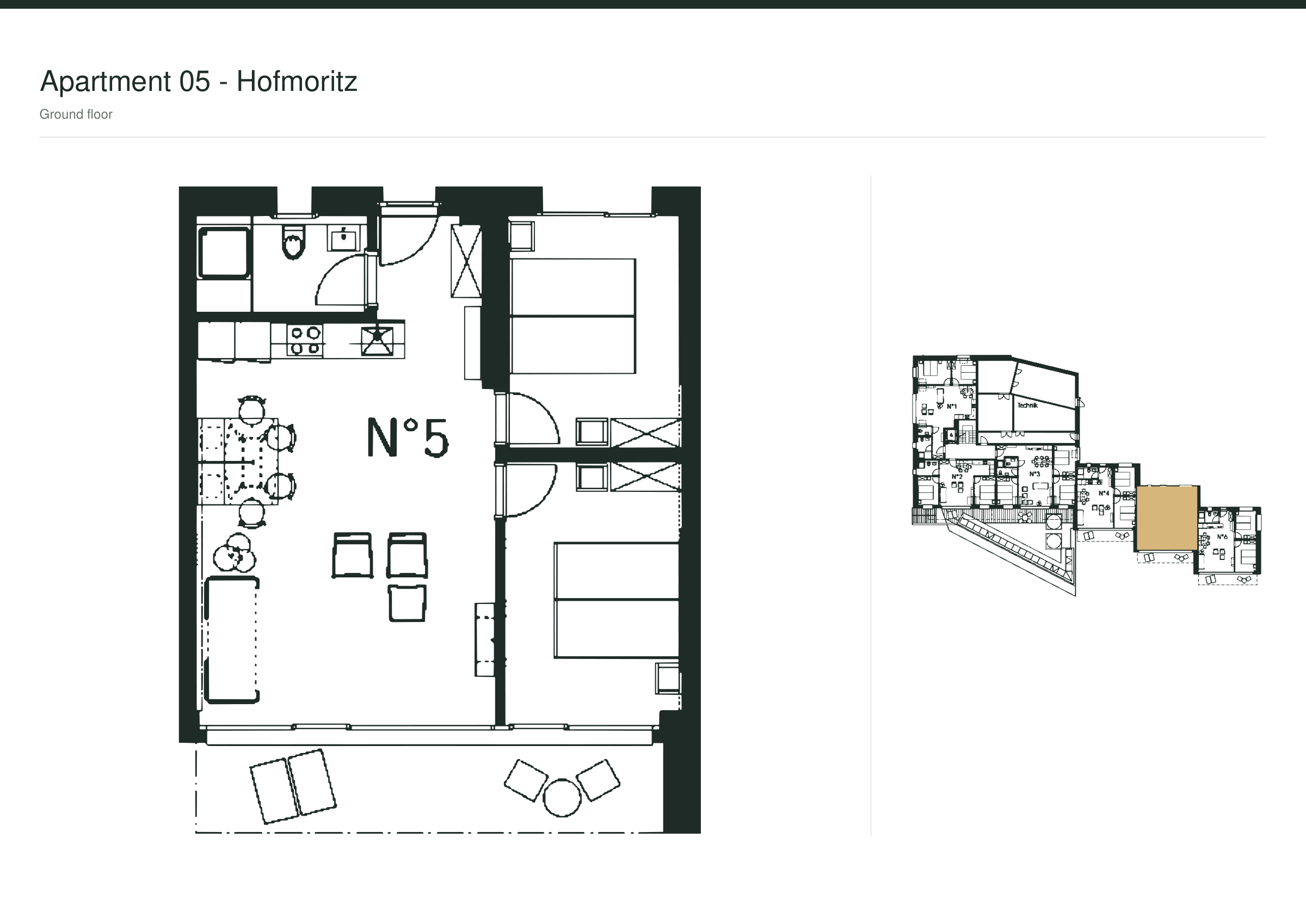 05 Hofmoritz · Plan de l’appartement