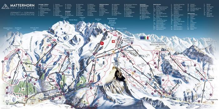 domaine skiable zermatt